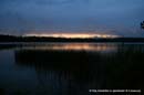 Закат на озере Ашо после грозы